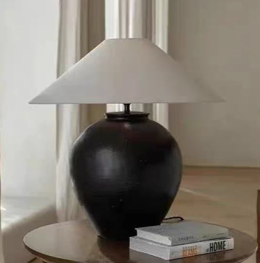 Pottery jar living room lamp bedroom bedside table hotel homestay decoration