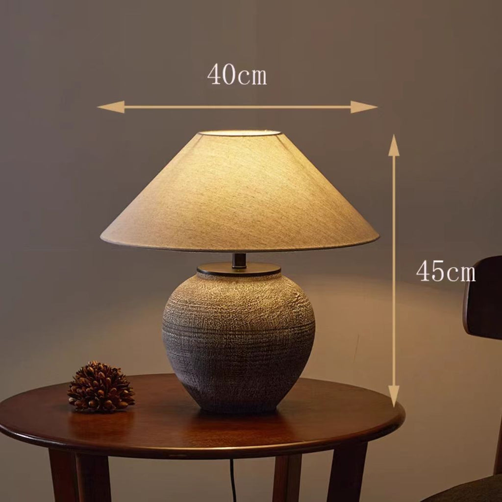 Pottery jar living room lamp bedroom bedside table hotel homestay decoration