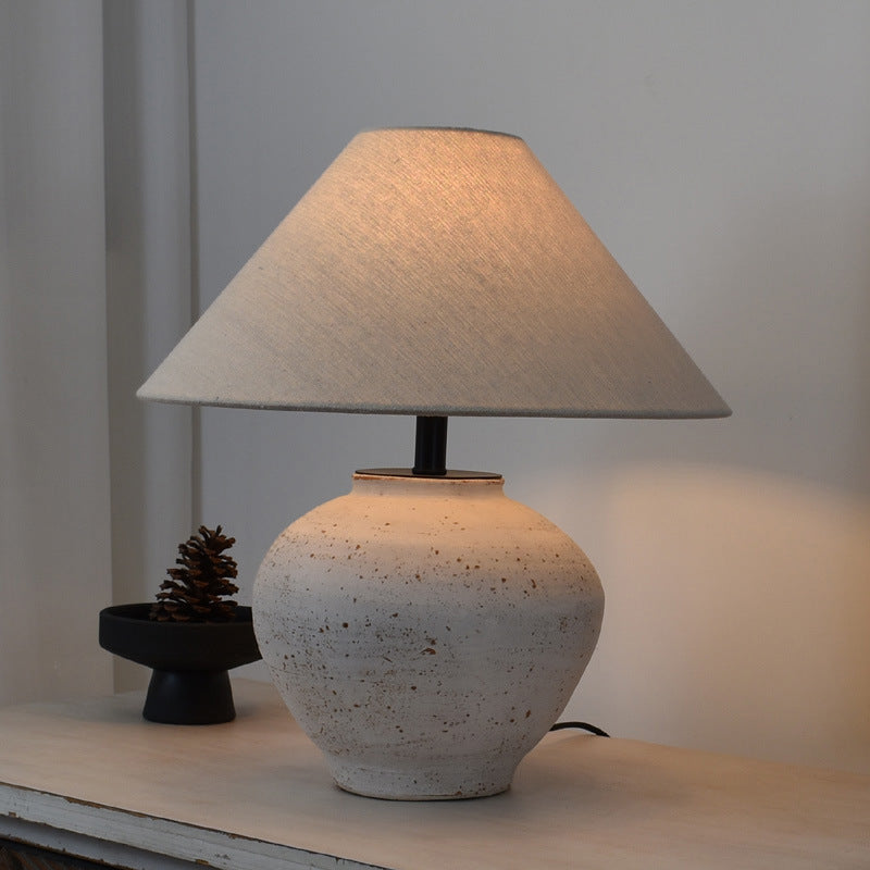 Pottery jar living room lamp bedroom bedside table hotel homestay decoration