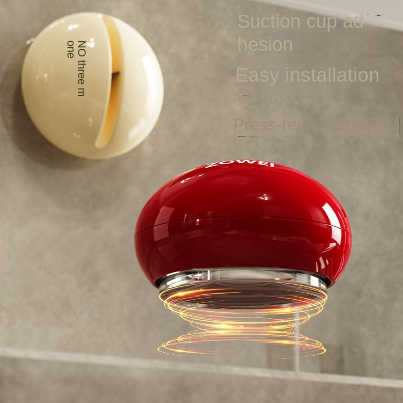 Suction Cup Round Stone Knife Sharpener for Kitchen Knives &amp; Scissors, Quick Sharpening Tool