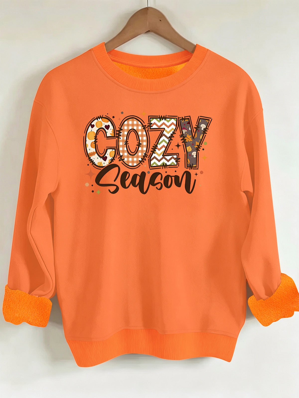 Bottom long sleeved fleece hoodie