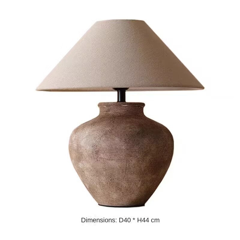 Pottery jar living room lamp bedroom bedside table hotel homestay decoration