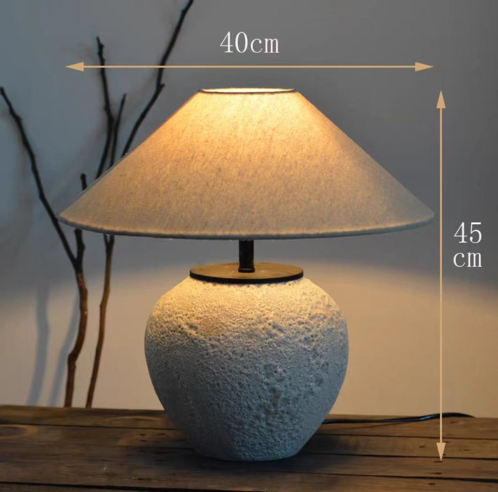 Pottery jar living room lamp bedroom bedside table hotel homestay decoration