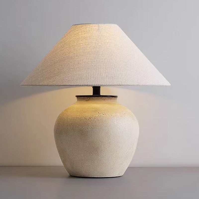 Pottery jar living room lamp bedroom bedside table hotel homestay decoration